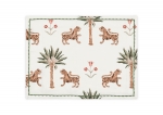 Tiger Palm Placemat, Set of 4 - Tigereye